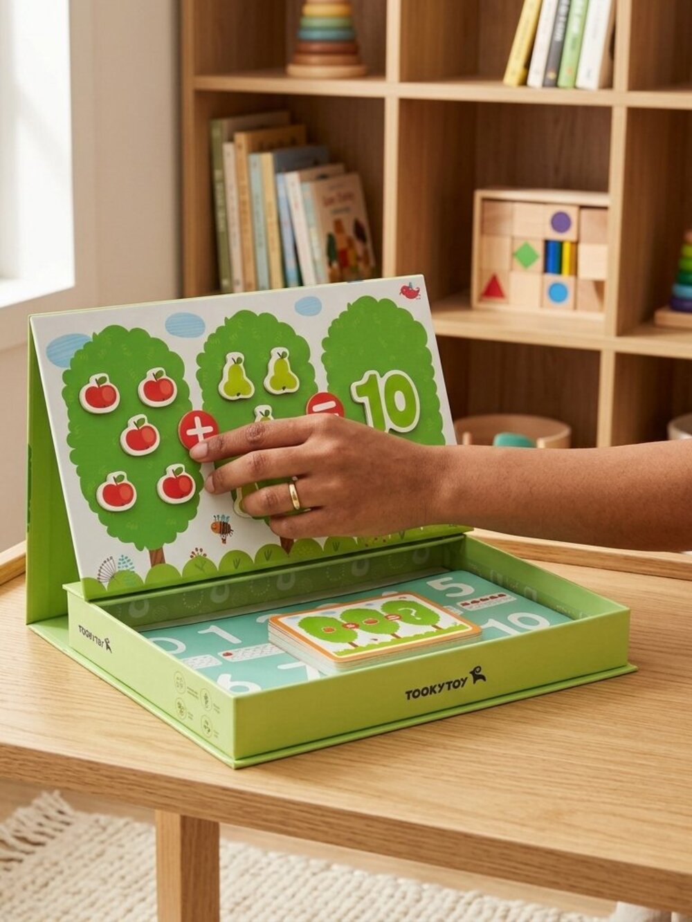 NEW Montessori Magnetic Math Learning Game Educational STEM Travel Toy Kids